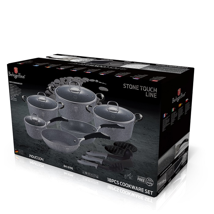 Cookware Set Berlinger Haus BH/6196 Stone Touch Line