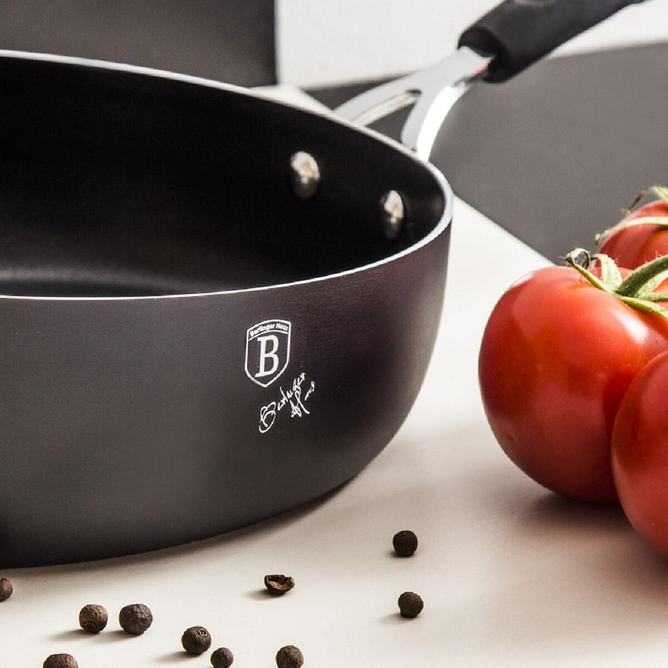 Flip Frying Pan 26 cm Berlinger Haus BH/6120 Black Professional Line