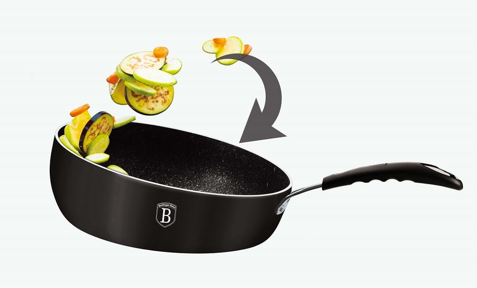 Flip Frying Pan 26 cm Berlinger Haus BH/6120 Black Professional Line