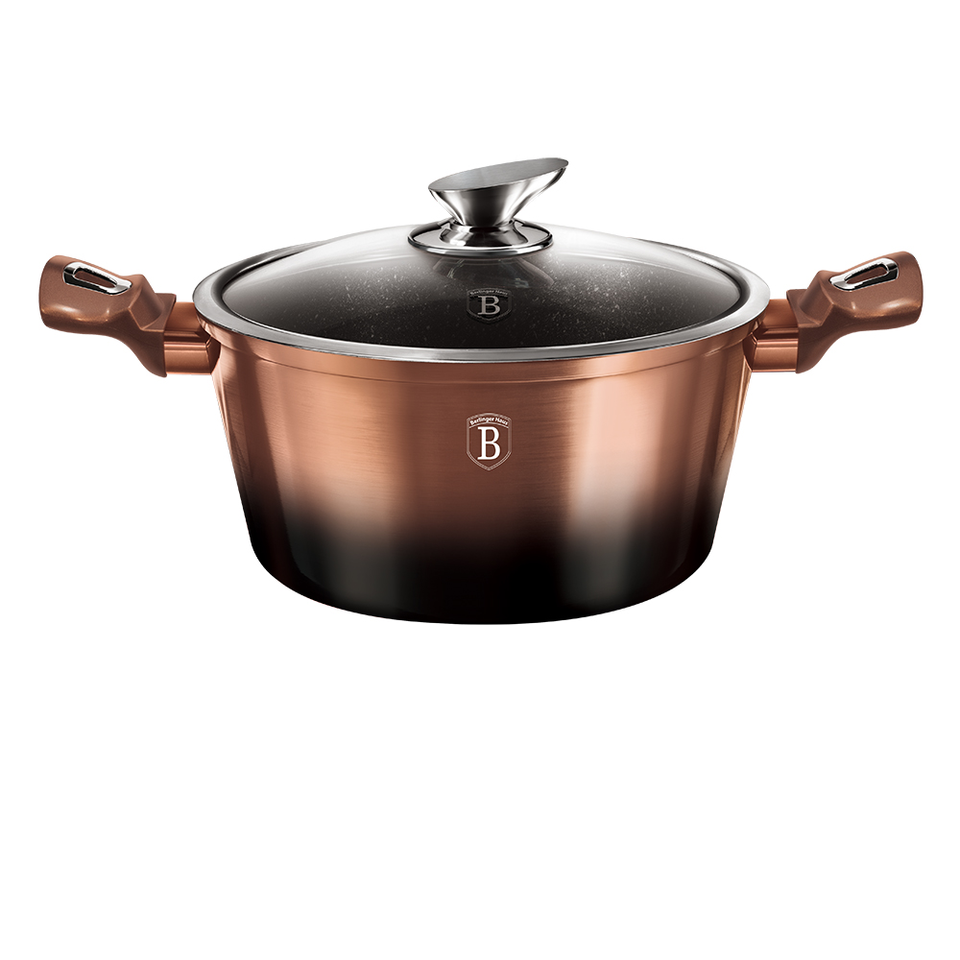 Casserole 28 cm Berlinger Haus BH/6109 Rose Gold Noir Edition