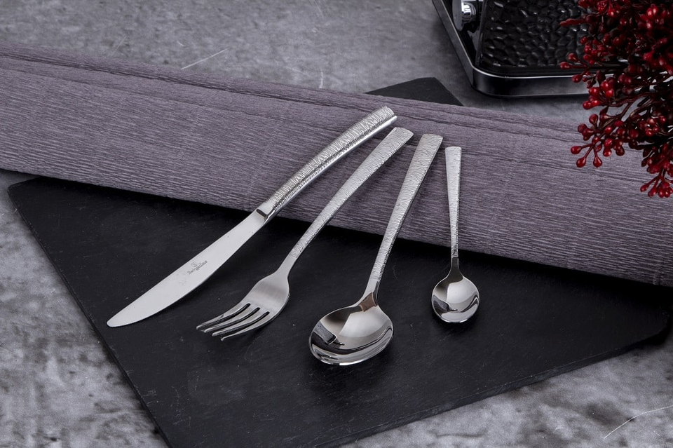 24-Piece Cutlery Set Berlinger Haus BH/2625 Mirror Silver