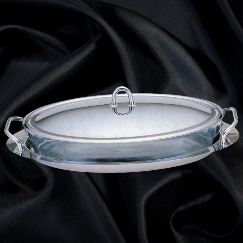 buffet dish and serving tray