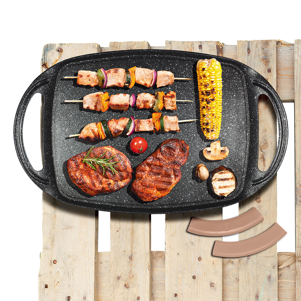 Grill Plate 47 cm Berlinger Haus BH/1590 Metallic Rose Gold