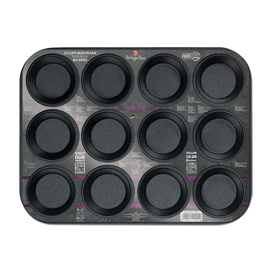 Muffin/Cupcake Tin Berlinger Haus BH/6800 Metallic Purple Line