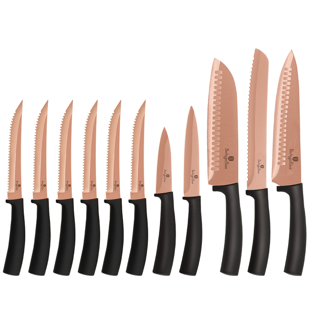 11-Piece Knife Set Berlinger Haus BH/2610 Rose Gold Edition