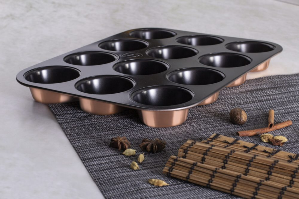Muffin/Cupcake Tin Berlinger Haus BH/6473 Rose Gold Edition