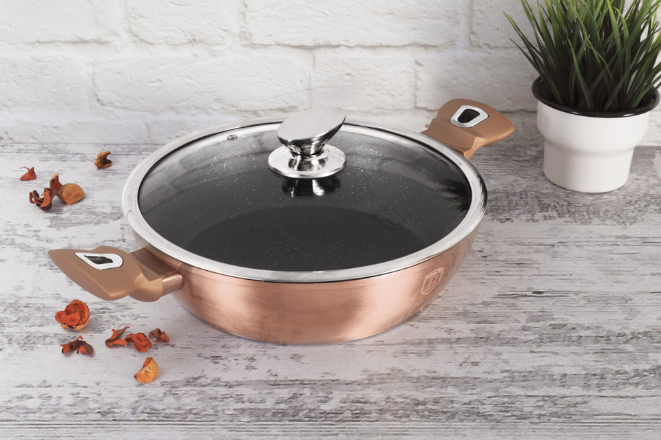 Shallow Pot 28 cm Berlinger Haus BH/1519 Rose Gold Collection