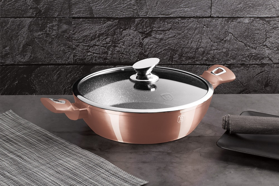 Shallow Pot 28 cm Berlinger Haus BH/1519 Rose Gold Collection