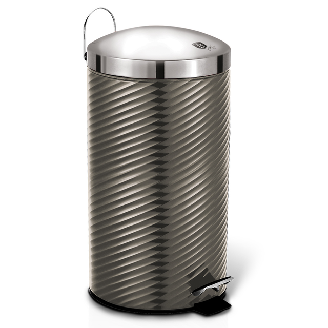 Pedal Bin 7L Berlinger Haus BH/6426 Metallic Carbon Line