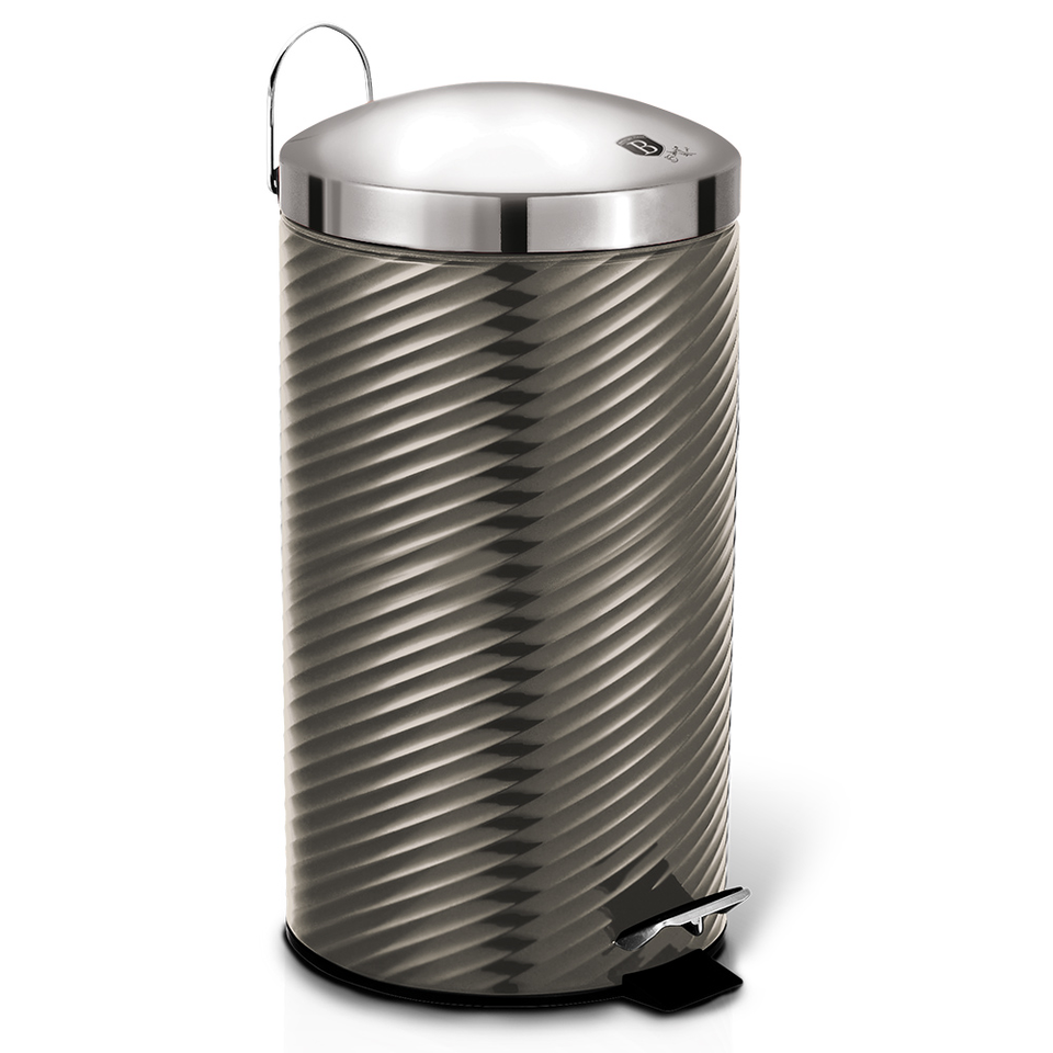 Pedal Bin 7L Berlinger Haus BH/6426 Metallic Carbon Line
