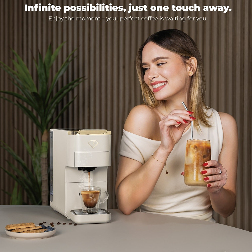 Capsule Coffee Maker Fashion by Berlinger Haus FTV0158