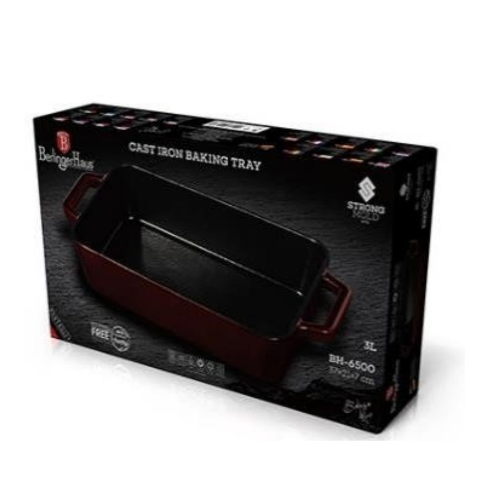 Roaster Berlinger Haus BH/6500 Cast Iron Burgundy