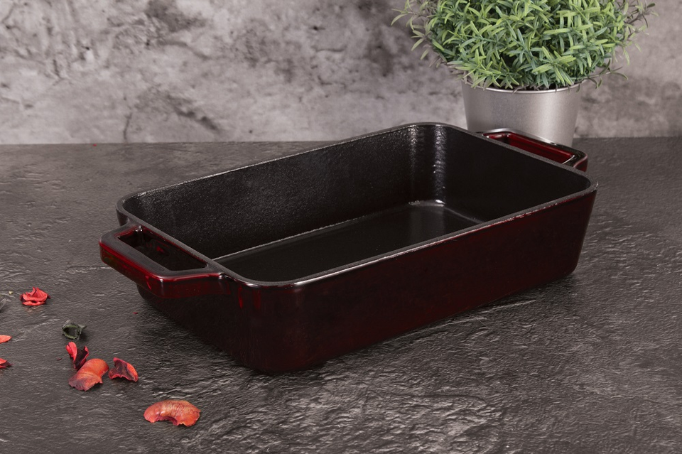 Roaster Berlinger Haus BH/6500 Cast Iron Burgundy
