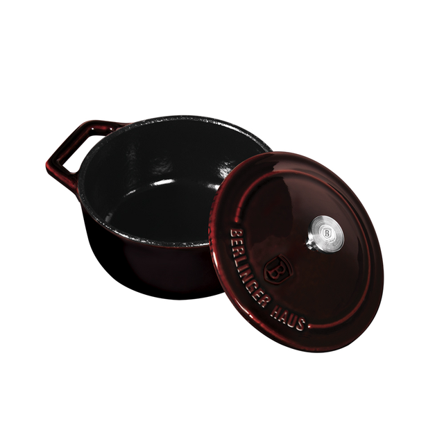 Petite Casserole 10 cm Berlinger Haus BH/6495 Cast Iron Burgundy