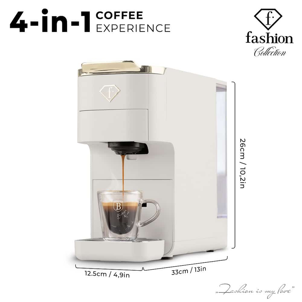 Capsule Coffee Maker Fashion by Berlinger Haus FTV0158