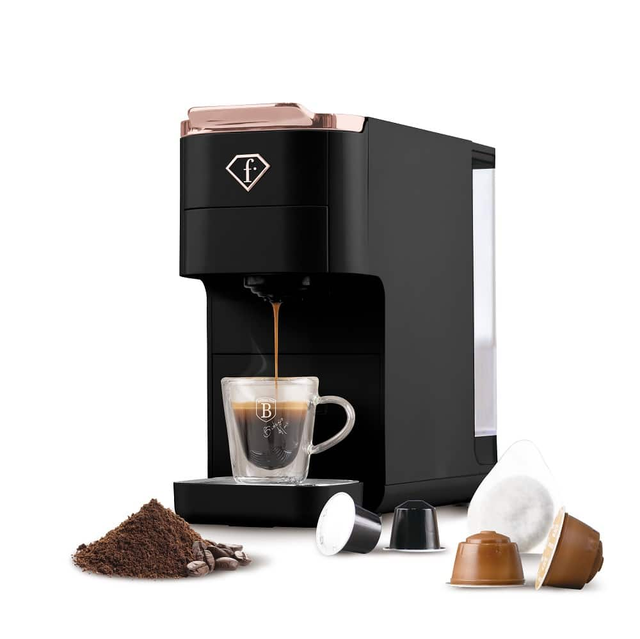 4-in-1 Coffee Maker | Fashion by Berlinger Haus FTV0157