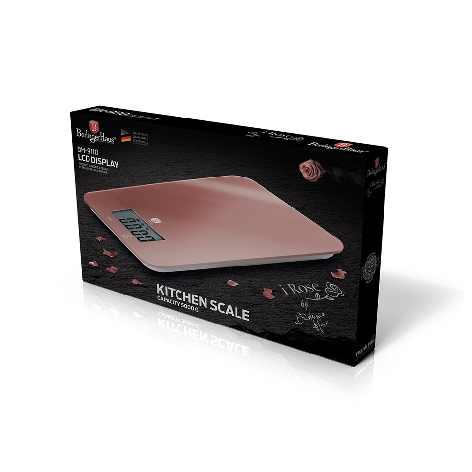 Digital Kitchen Scale Berlinger Haus BH/9110 I-Rose Collection