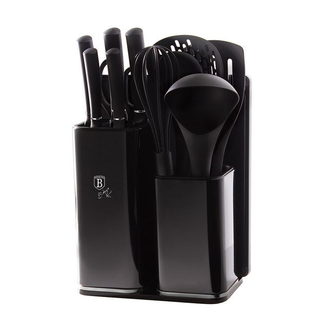 Knife Set & Cutting Board Berlinger Haus BH/2548 Carbon Collection