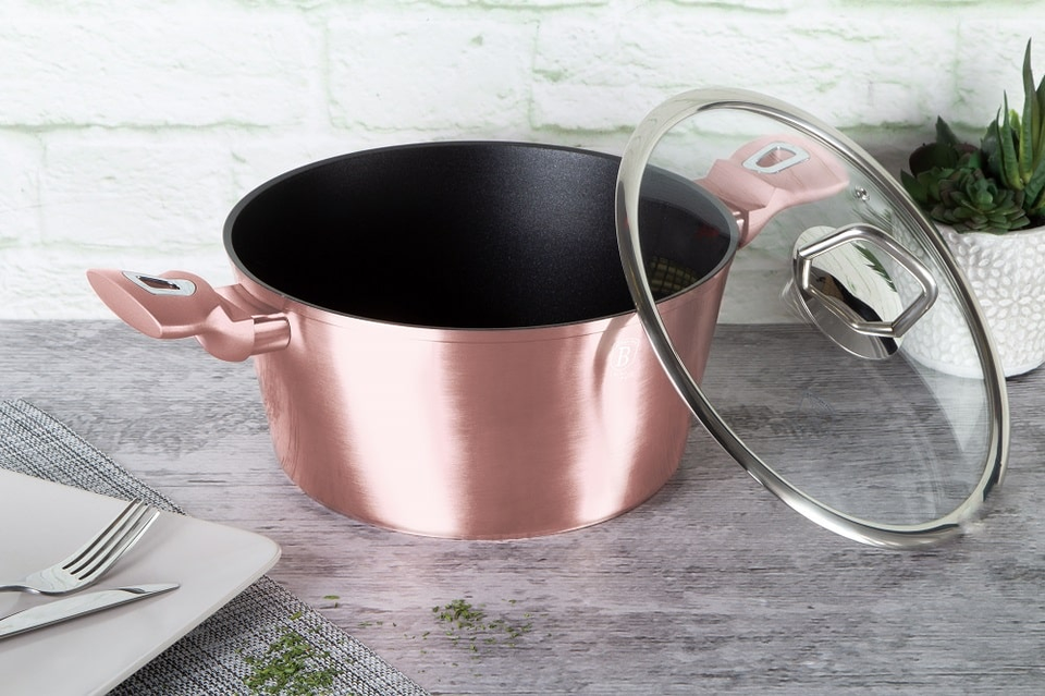 Casserole 24 см Berlinger Haus BH/6035 I-Rose Collection