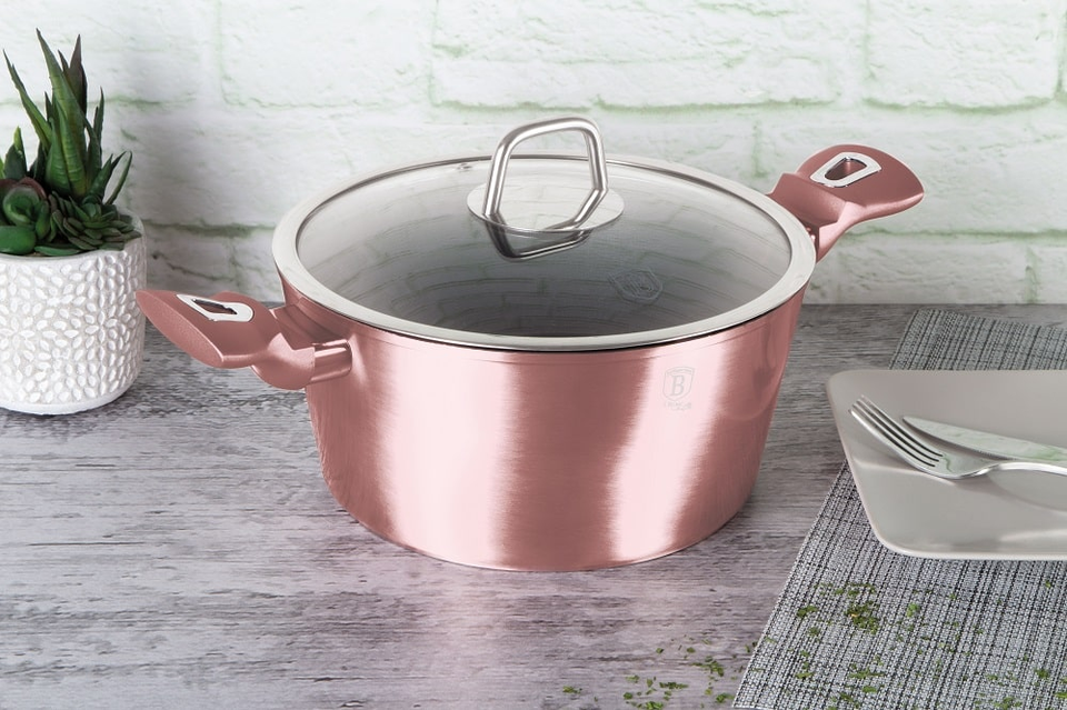 Casserole 24 см Berlinger Haus BH/6035 I-Rose Collection