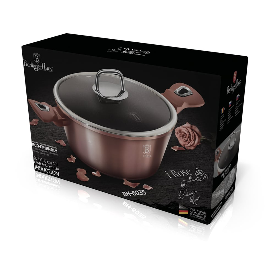 Casserole 24 см Berlinger Haus BH/6035 I-Rose Collection