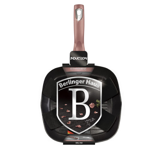 Grill Pan 28 cm Berlinger Haus BH/6027 I-Rose Collection