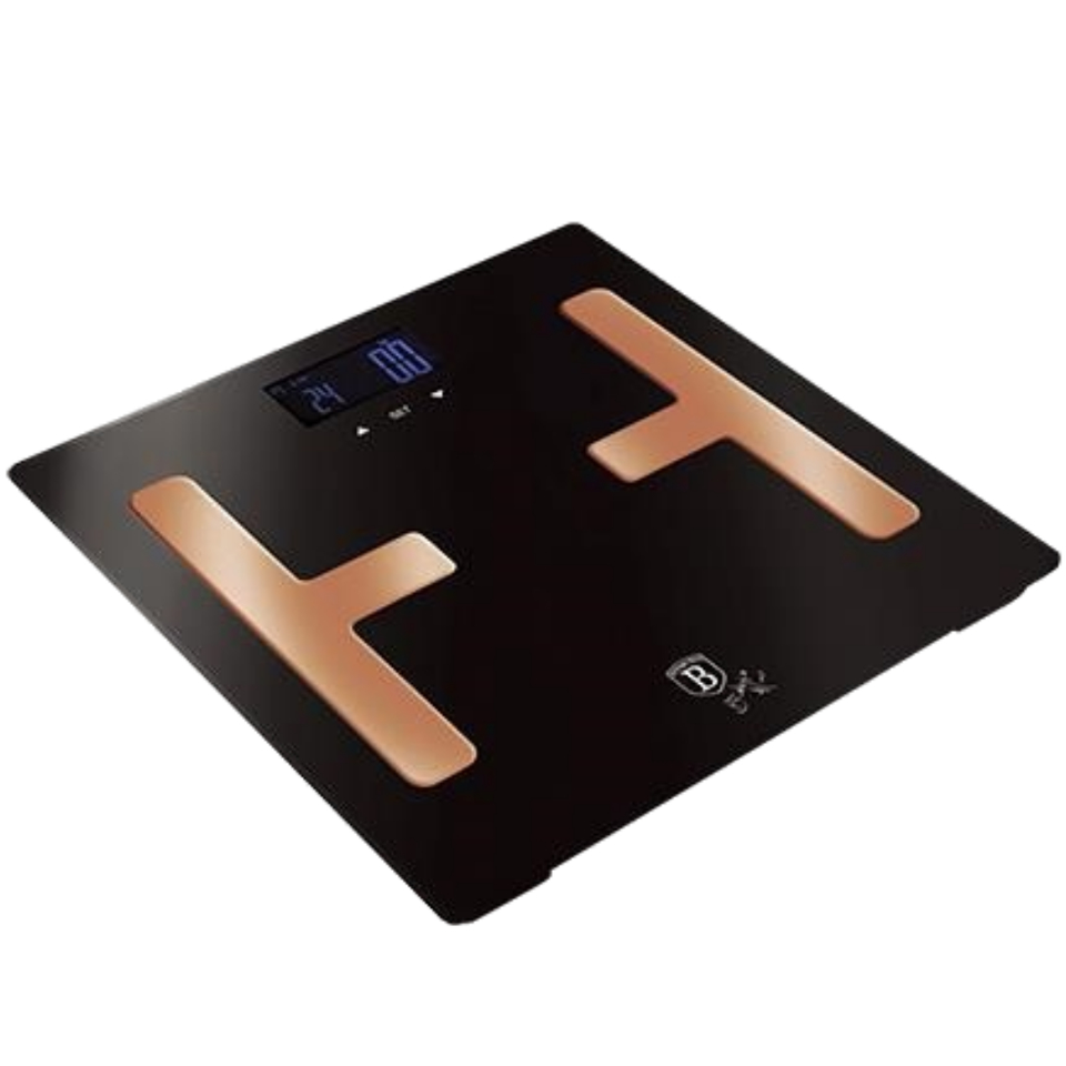 Digital Bathroom Scale Berlinger Haus BH/9107 Black Rose Collection