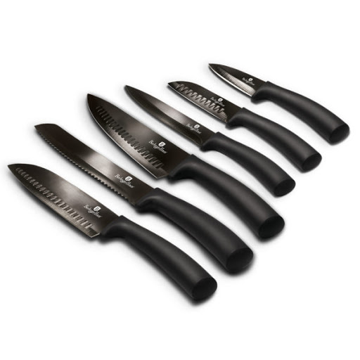 6-Piece Knife Set Berlinger Haus BH/2607 Black