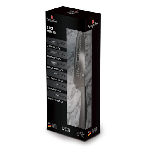6-Piece Knife Set Berlinger Haus BH/2607 Black