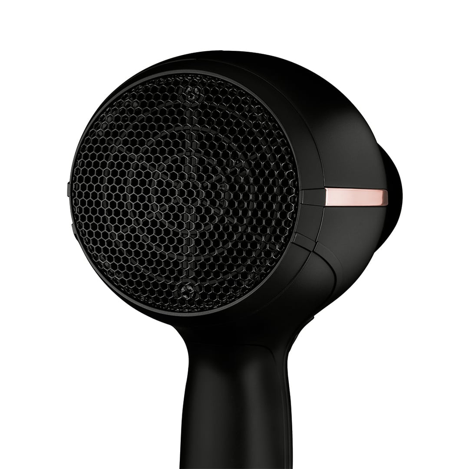 Professional Hair Dryer 2300W – Ionic Technology | Black–Rose Gold | Fashion by Berlinger Haus FTV0144