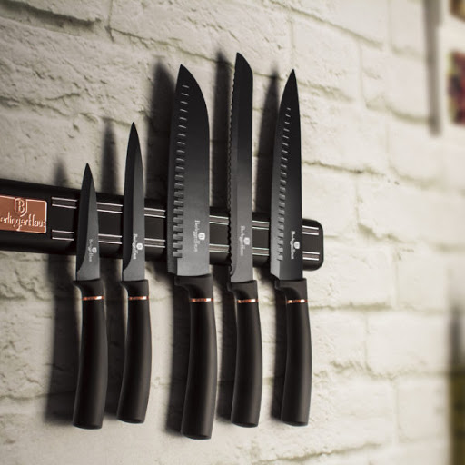 6-Piece Knife Set Berlinger Haus BH/2535 Black Rose Collection