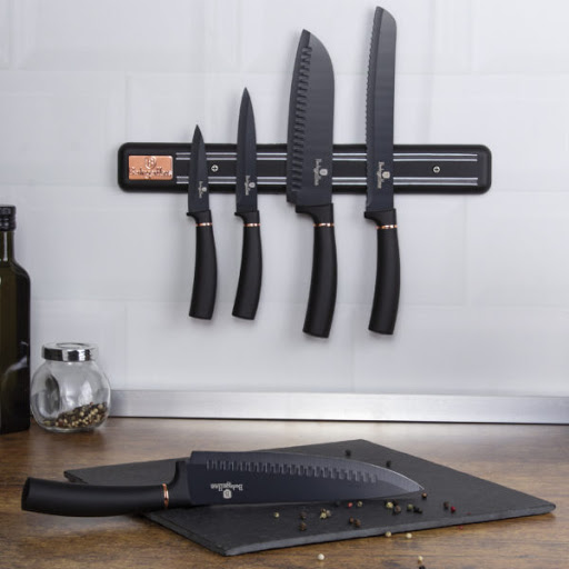 6-Piece Knife Set Berlinger Haus BH/2535 Black Rose Collection