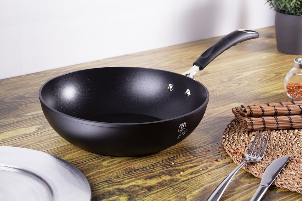 Wok 28 cm Berlinger Haus BH/6126 Black Professional Line