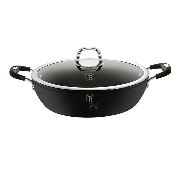 Shallow Casserole 28 cm Berlinger Haus BH/6125 Black Professional Line