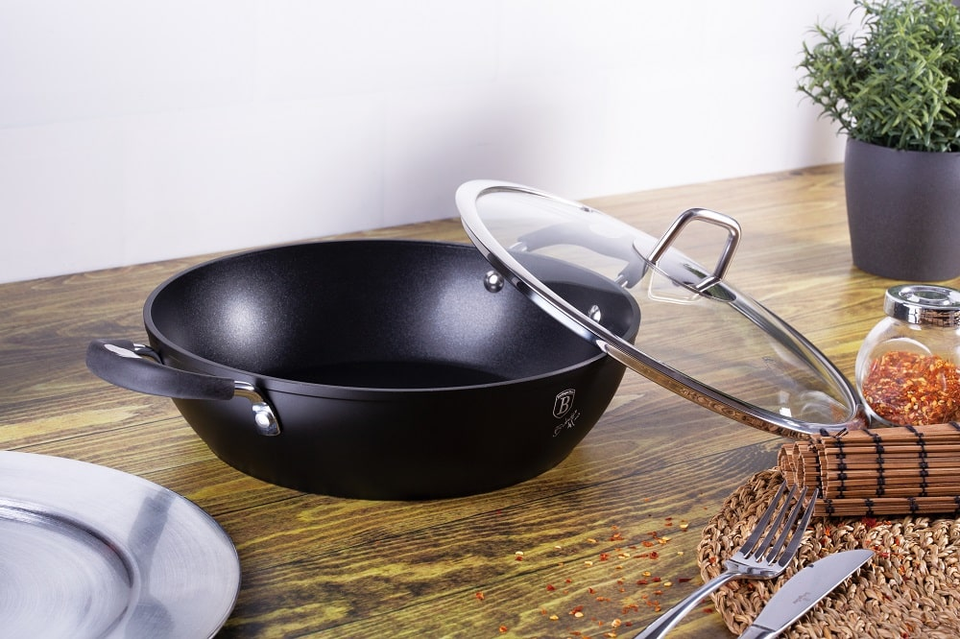 Shallow Casserole 28 cm Berlinger Haus BH/6125 Black
