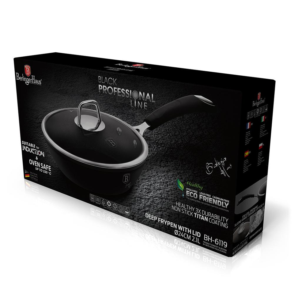 Frying Pan 24 cm Berlinger Haus BH/6119 Black Professional Line