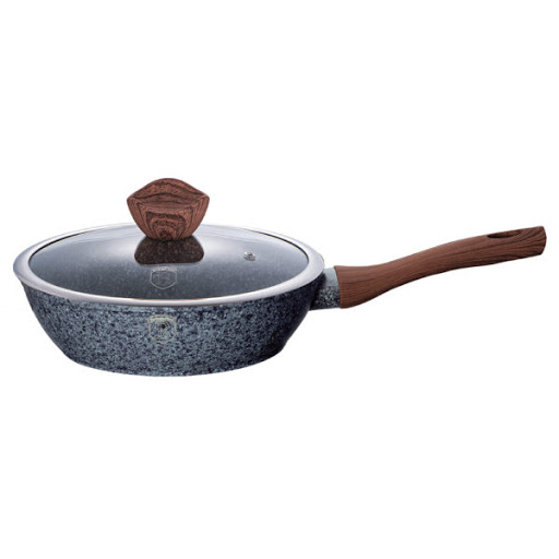 Deep Frying Pan with Lid 24 cm Berlinger Haus BH/1210 Forest Line