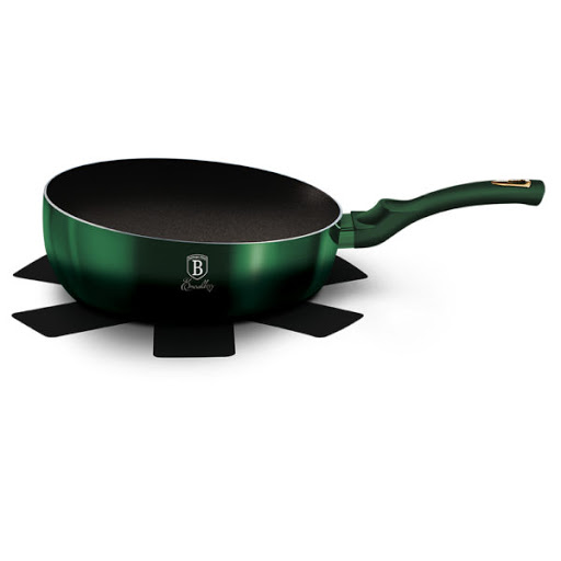 Flip Frying Pan 26 cm Berlinger Haus BH/6052 Emerald Collection Green