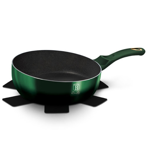 Flip Frying Pan 26 cm Berlinger Haus BH/6052 Emerald Collection Green