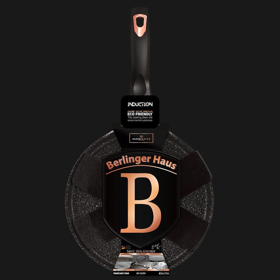 Pancake Pan Berlinger Haus BH/1639 Black Rose Collection