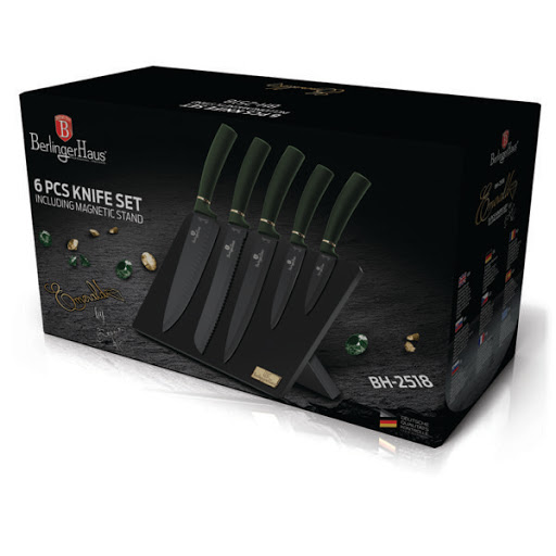 6-Piece Knife Set Berlinger Haus BH/2518 Emerald Collection Green