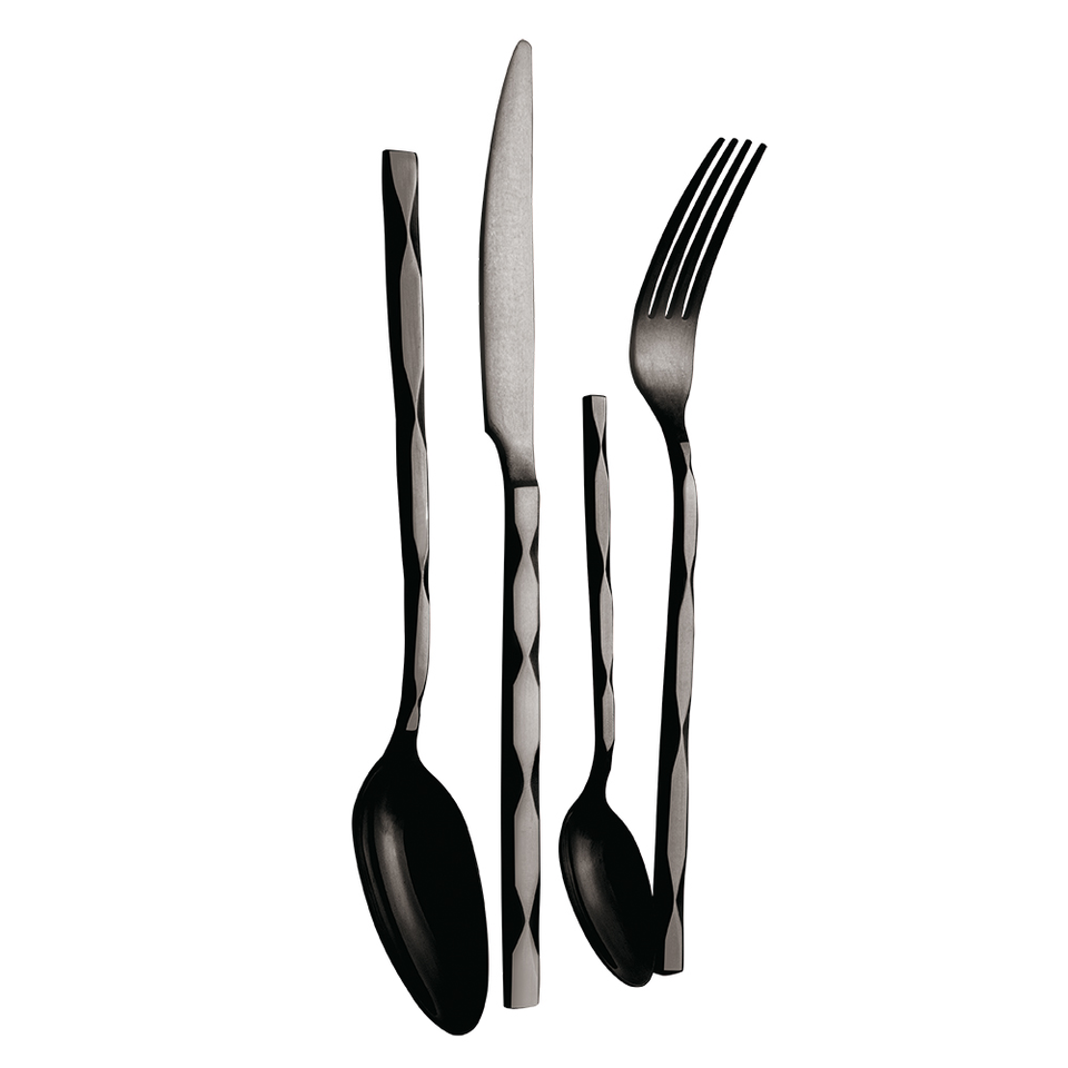 24-Piece Cutlery Set Berlinger Haus BH/2622 Mirror Black