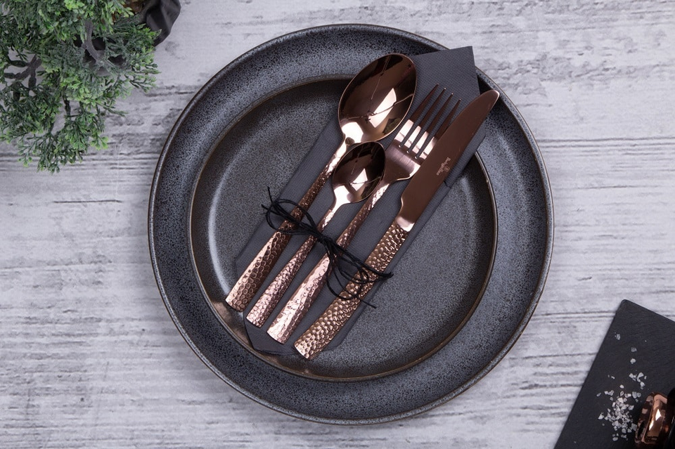 24-Piece Cutlery Set Berlinger Haus BH/2617 Mirror Rose Gold