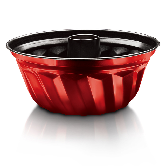 Bundt Tin Berlinger Haus BH/1543 Burgundy Red