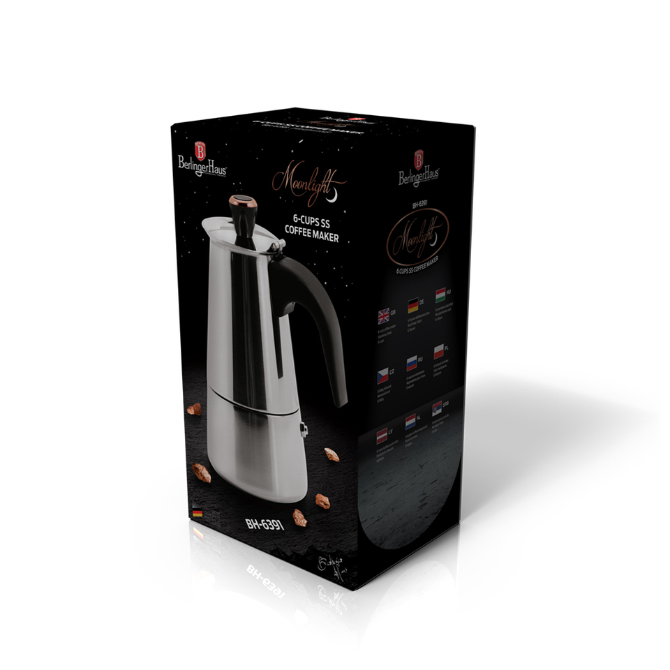 Coffee Maker 6 Cups Berlinger Haus BH/6767 Inox