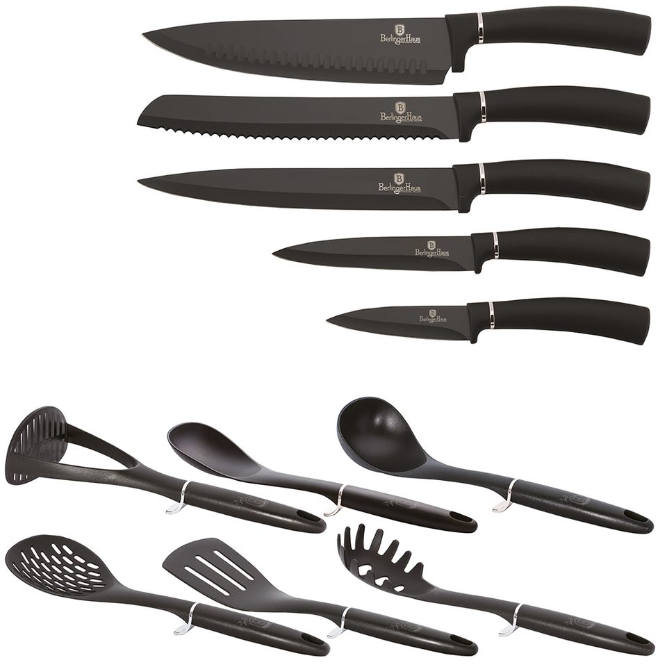 12-Piece Knife & Kitchen Utensils Set Berlinger Haus BH/6253