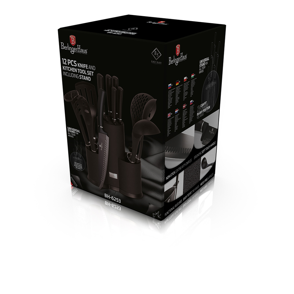 12-Piece Knife & Kitchen Utensils Set Berlinger Haus BH/6253