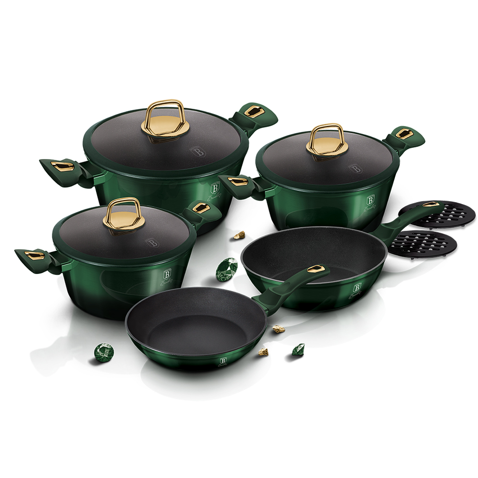 Cookware Set Berlinger Haus BH-6065 Emerald Collection