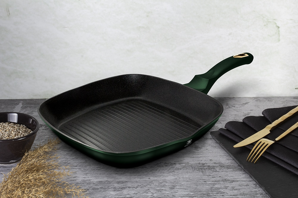 Stovetop Grill 28 cm Berlinger Haus BH/6050 Emerald
