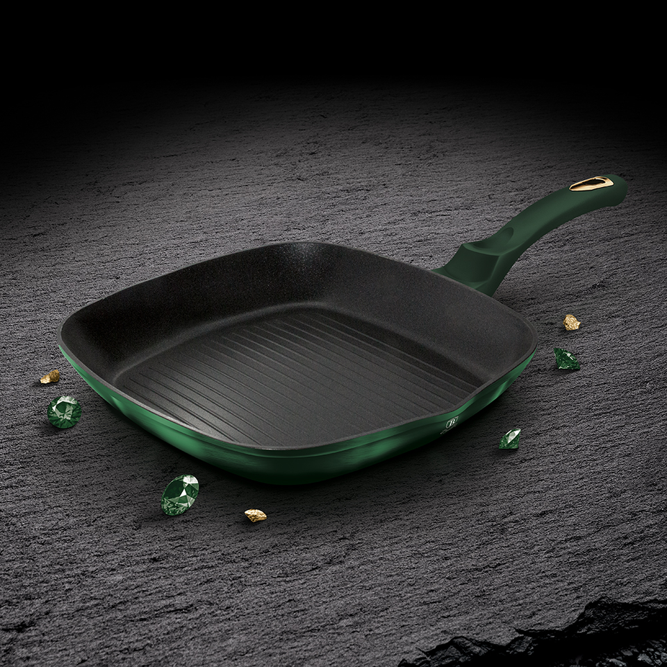 Stovetop Grill 28 cm Berlinger Haus BH/6050 Emerald